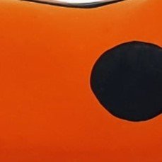 F22 Laranja pinta Preta