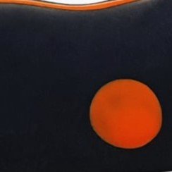 F23 Preto pinta Laranja