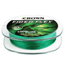 linhas linha multifilamento 100m fiber flex crow 4x p 1