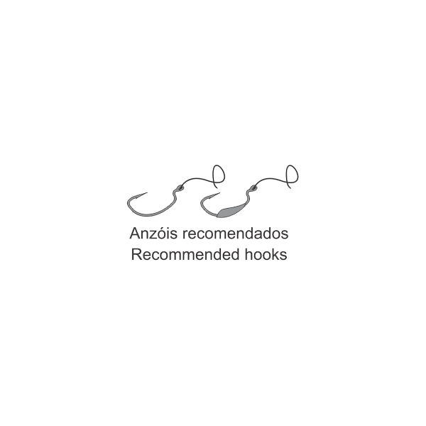 iscas artificiais isca artificial paddle frog monster 3x p 1640106342555