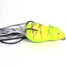 isca artificial frog new bad rat bad line amarelo