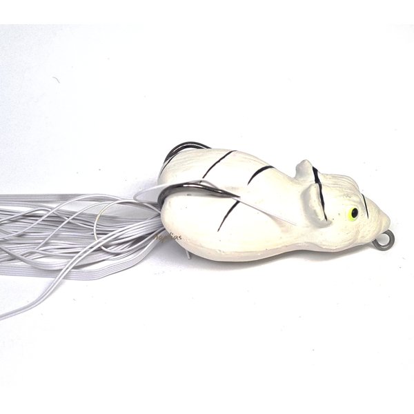 isca artificial frog new bad rat bad line branco