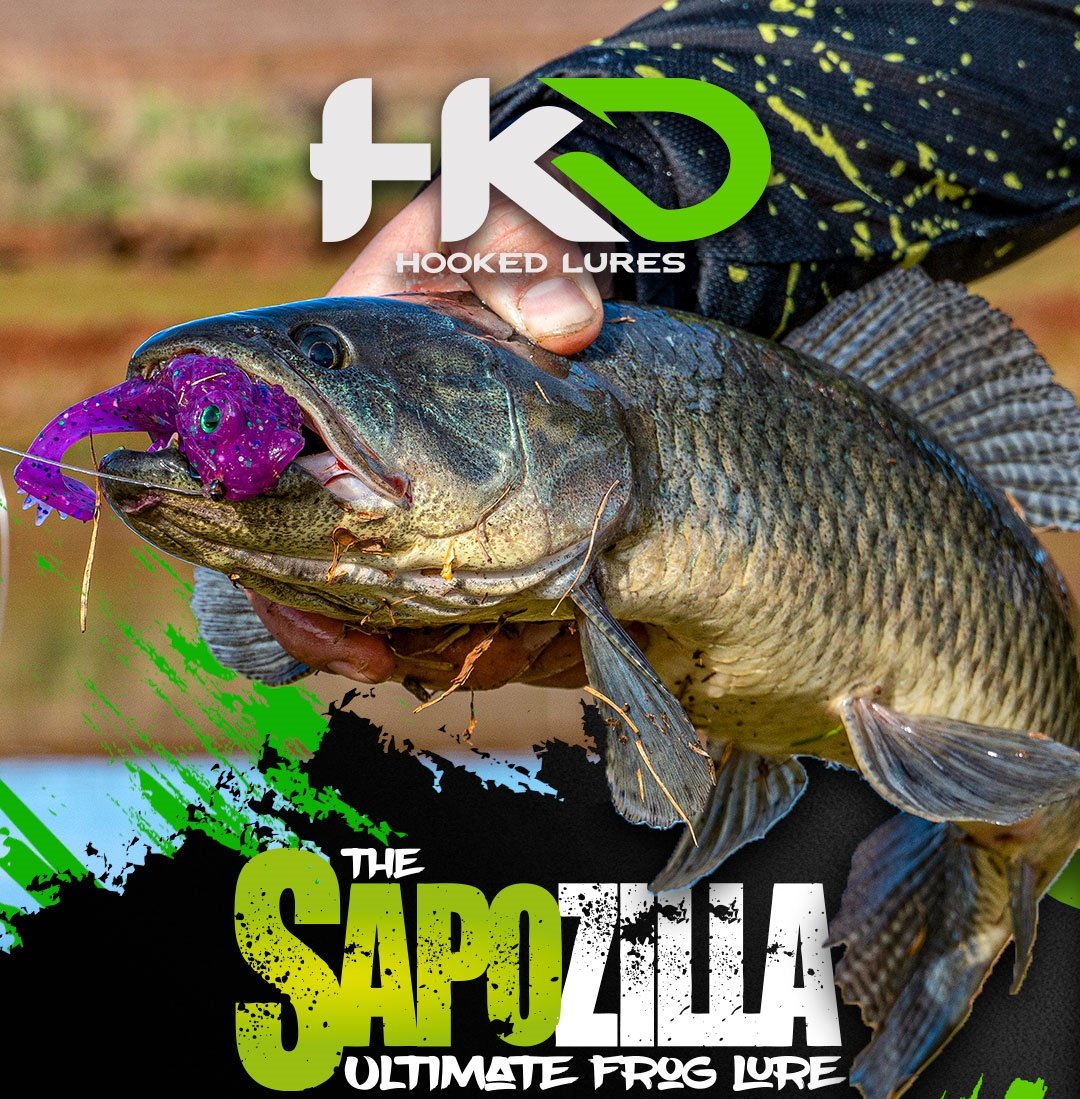 Sapozilla 9,5 Isca artificial soft frog HKD 3 unidades