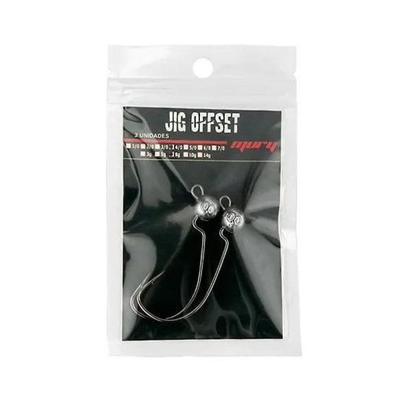 acessorios anzol para pesca jig offset mury pacote